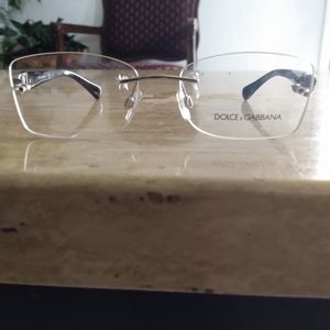 RIMLESS DOLCE & GABBANA EYEGLASSES